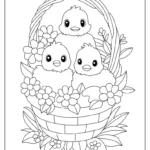 Easter Coloring Pages (Free Printables) Inside Free Printable Easter Coloring Pages