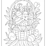 Easter Coloring Pages (Free Printables) Intended For Free Printable Easter Coloring Pages For Adults