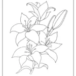 Easter Coloring Pages (Free Printables) Regarding Free Printable Easter Lilies Coloring Pages