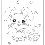 Easter Coloring Pages (Free Printables) Within Easter Printable Coloring Pages Toddlers