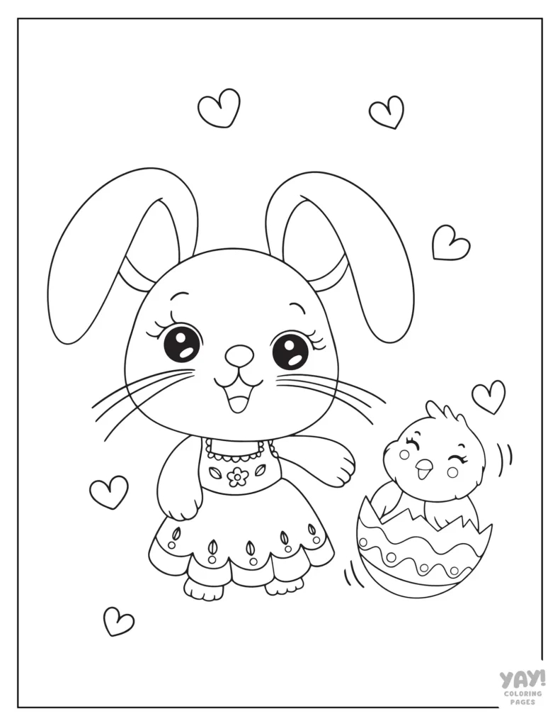 Easter Coloring Pages (Free Printables) within Easter Printable Coloring Pages Toddlers