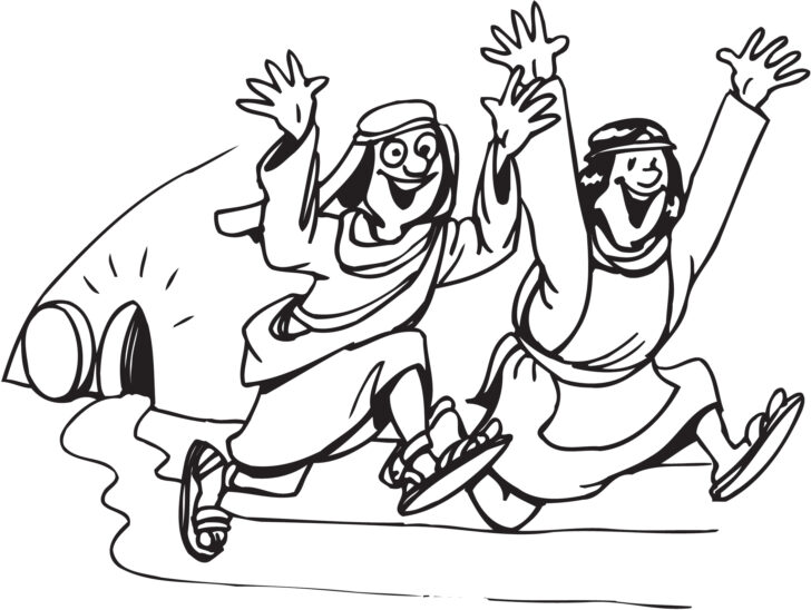 Catholic Easter Coloring Pages Printable