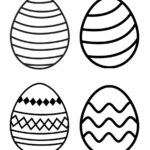 Easter Egg Coloring Pages And Free Printable Egg Templates ⋆ Love Regarding Easter Eggs Coloring Pages Printable