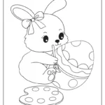 Easter Egg Coloring Pages (Free Printables) In Easter Eggs Coloring Page Free Printable