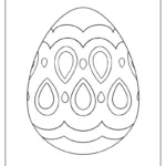 Easter Egg Coloring Pages (Free Printables) Within Free Printable Full Size Easter Eggs Coloring Pages