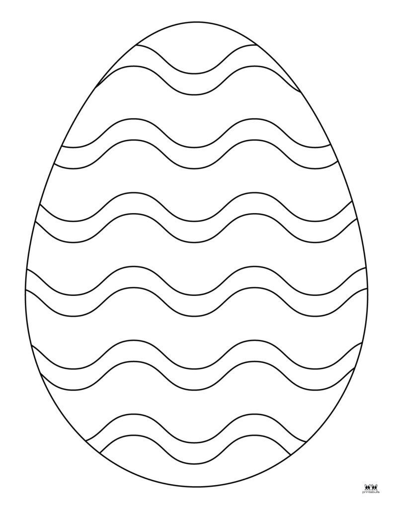 Easter Egg Templates &amp;amp; Coloring Pages - 129 Free Pages | Printabulls in Free Printable Blank Easter Eggs Coloring Pages