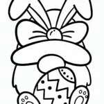 Easter Gnome Coloring Pages To Print   Free Printable Coloring Pages Regarding Free Printable Spanish Easter Coloring Pages