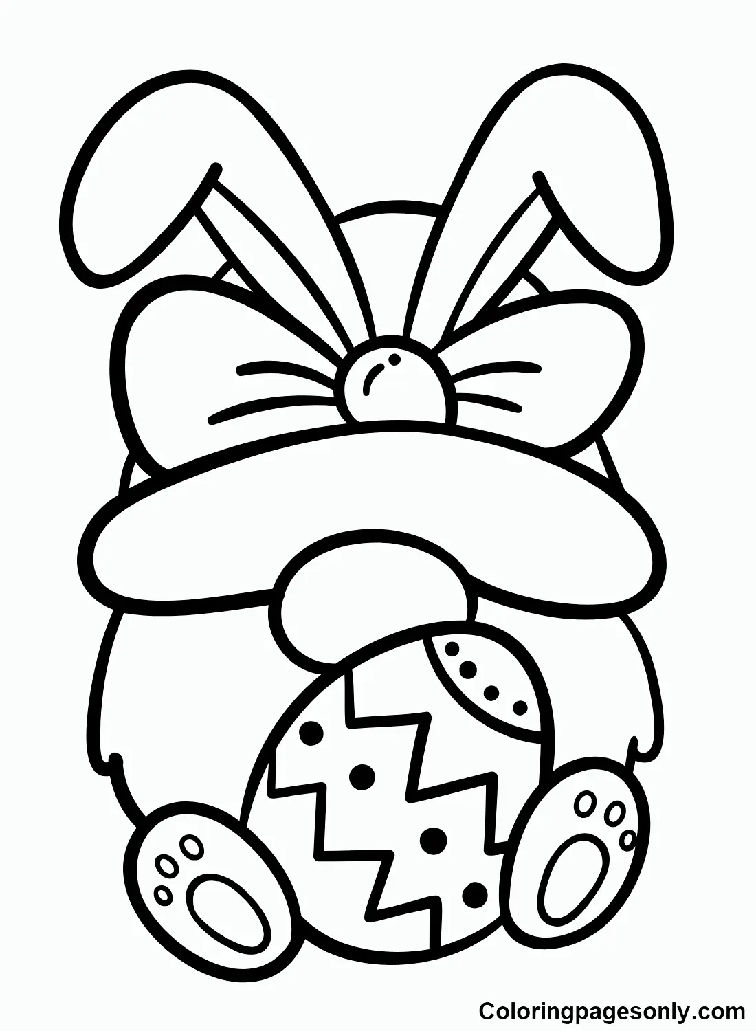 Easter Gnome Coloring Pages To Print - Free Printable Coloring Pages regarding Free Printable Spanish Easter Coloring Pages