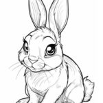 🐰 Hop To It! Free Printable Easter Bunny Coloring Pages 🎨 — Sew Inside Easter Bunny Free Printable Coloring Pages