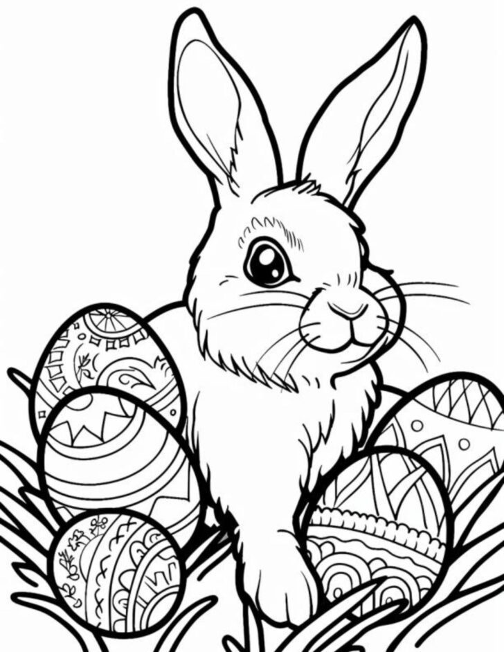 Printable Free Easter Coloring Pages