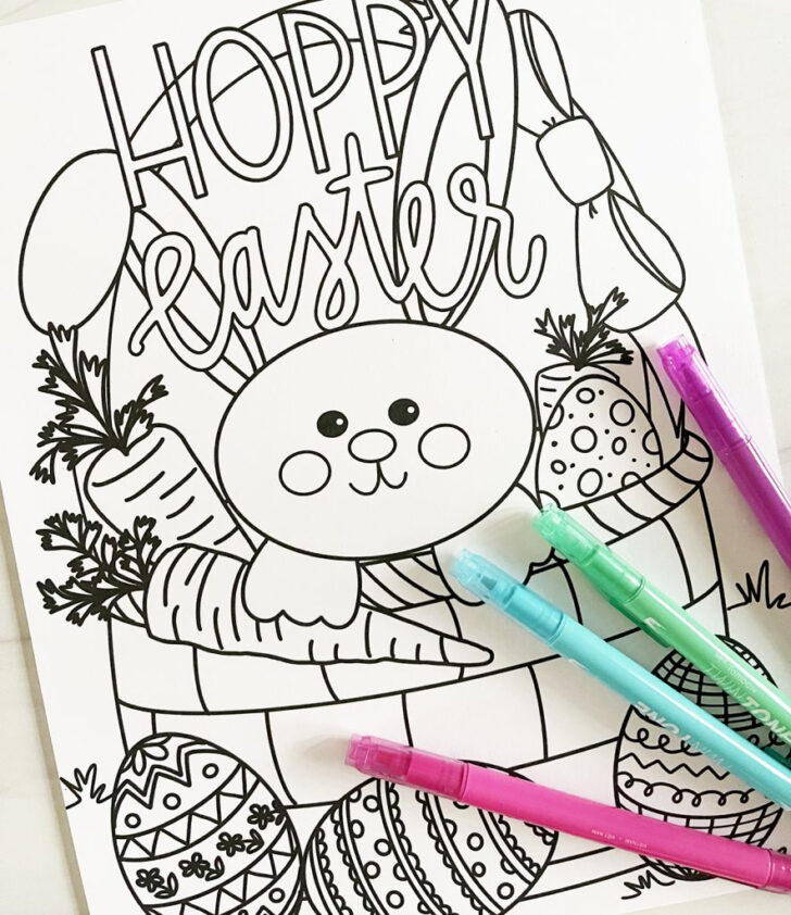 Printable Easter Coloring Pages For Kids