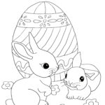 Free Easter Coloring Pages For Kids: High Printing Quality With Easter Coloring Pages For Kids Printable