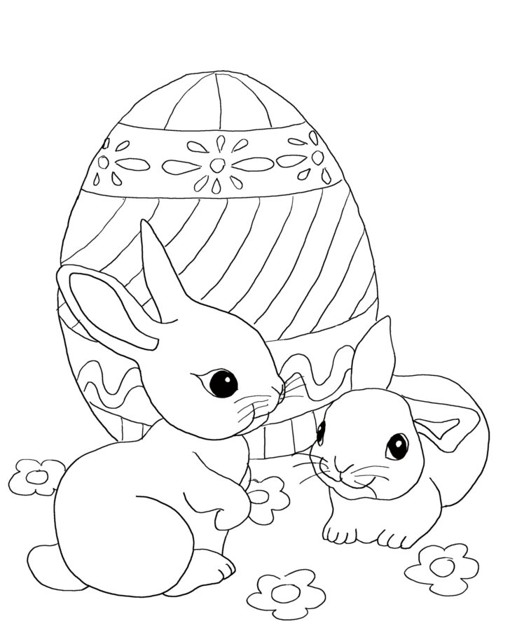 Easter Coloring Pages For Kids Printable
