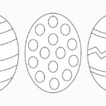 Free Easter Egg Template (+ 9 Easy Crafts!)   The Craft At Home Family For Printable Templates Free Printable Easter Eggs Coloring Pages