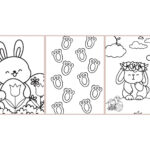 Free Printable Easter Bunny Colouring Pages For Kids   We Made Inside Free Printable Easter Cards Coloring Pages