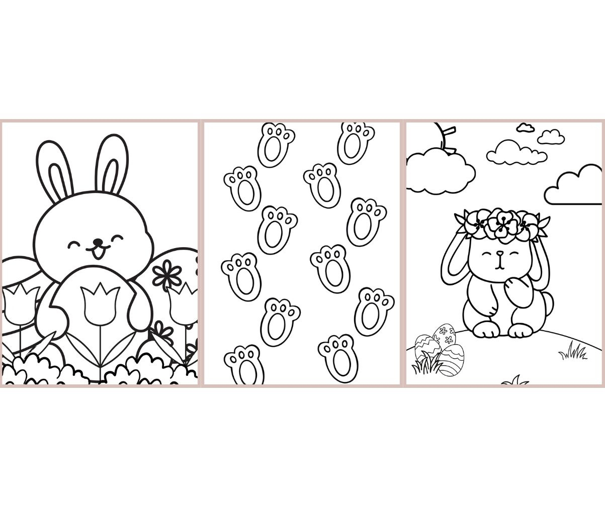 Free Printable Easter Bunny Colouring Pages For Kids - We Made inside Free Printable Easter Cards Coloring Pages