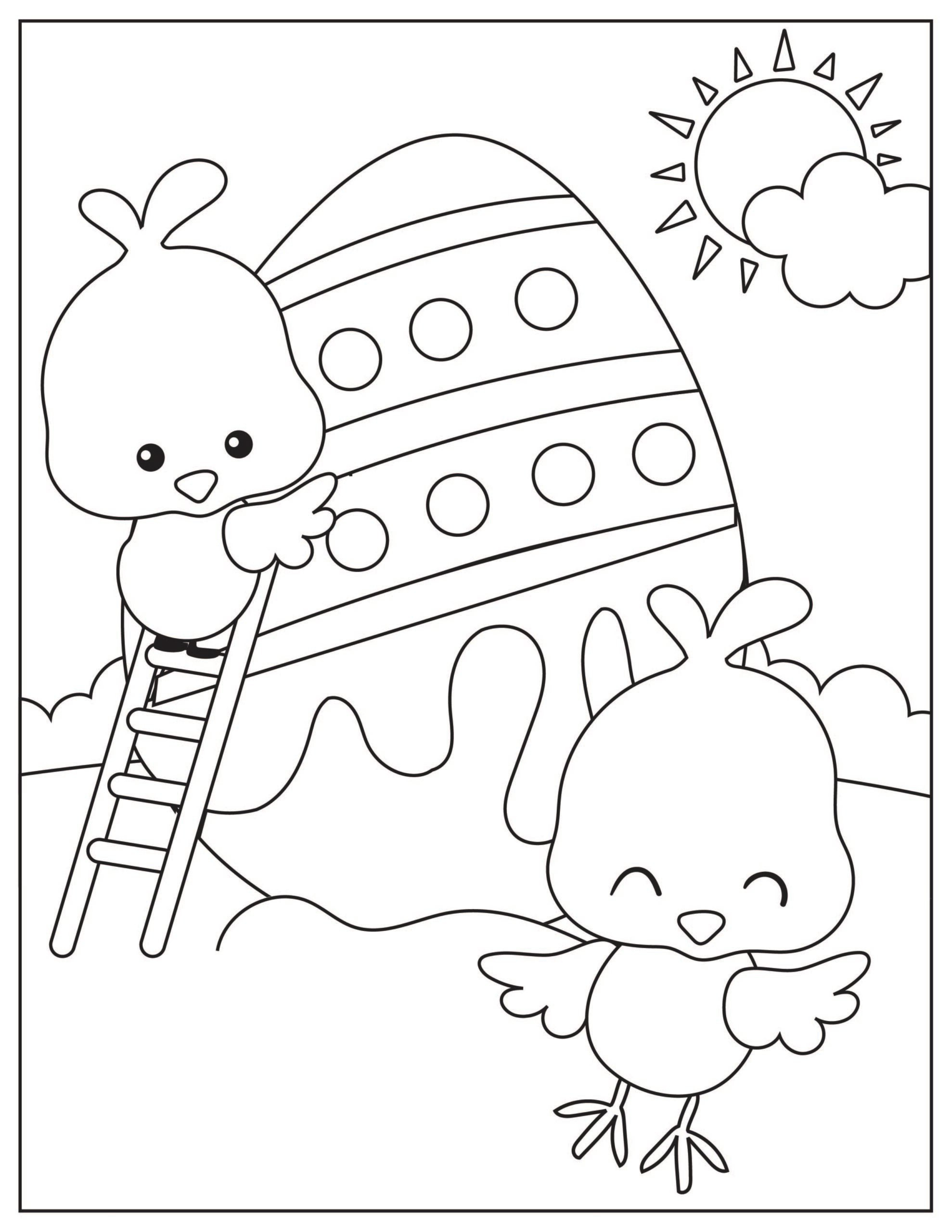 Free Printable Easter Coloring Pages - Crafty Morning intended for Printable Color Pages Easter