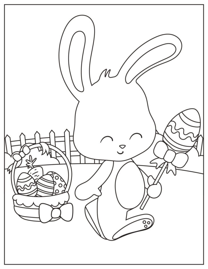 Free Easter Coloring Pages Printable