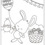 Free Printable Easter Coloring Pages   Crafty Morning Within Happy Easter Coloring Pages Printable