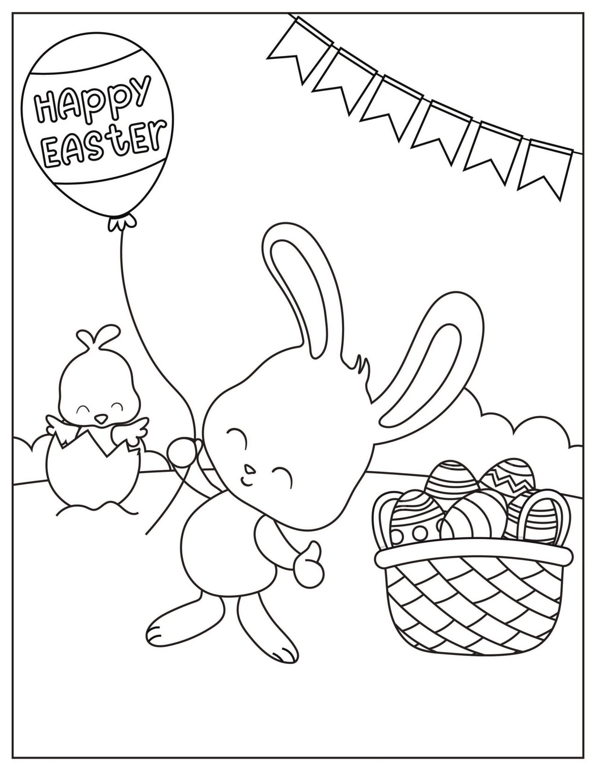 Free Printable Easter Coloring Pages - Crafty Morning within Happy Easter Coloring Pages Printable