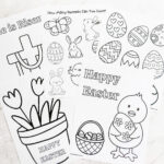Free Printable Easter Coloring Pages For Kids   Fox Farm Home Throughout Printable Easter Card Coloring Page