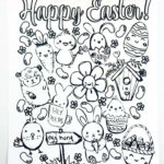 Free Printable Easter Coloring Pages With Coloring Pages Printable For Easter