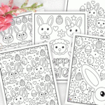 Free Printable Easter Coloring Pages Within Printable Coloring Pages For Easter
