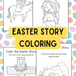 Free Printable Easter Story Coloring Pages For Kids Within Printable Easter Story Coloring Pages