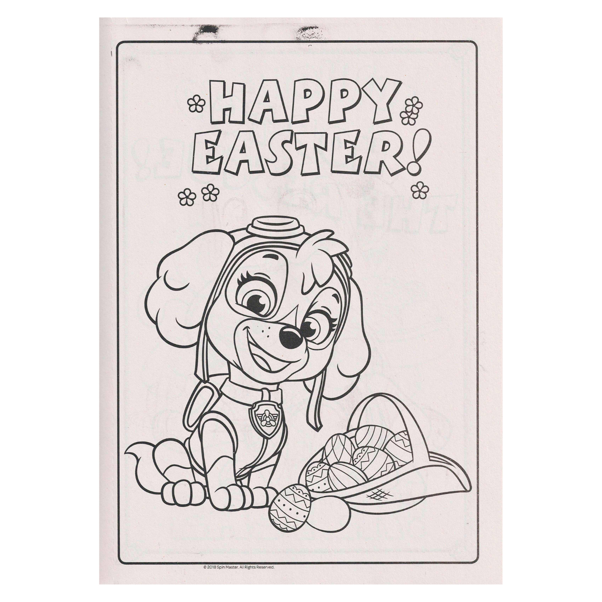 Nickelodeon Easter Paw Patrol Kids Coloring &amp;amp; Activity Book intended for Paw Patrol Easter Coloring Pages Printable