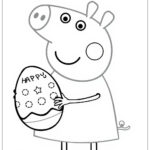 Peppa Easter Egg Hunt Coloring Page Coloring Page (Free Pdf&Png With Regard To Printable Peppa Pig Easter Coloring Pages