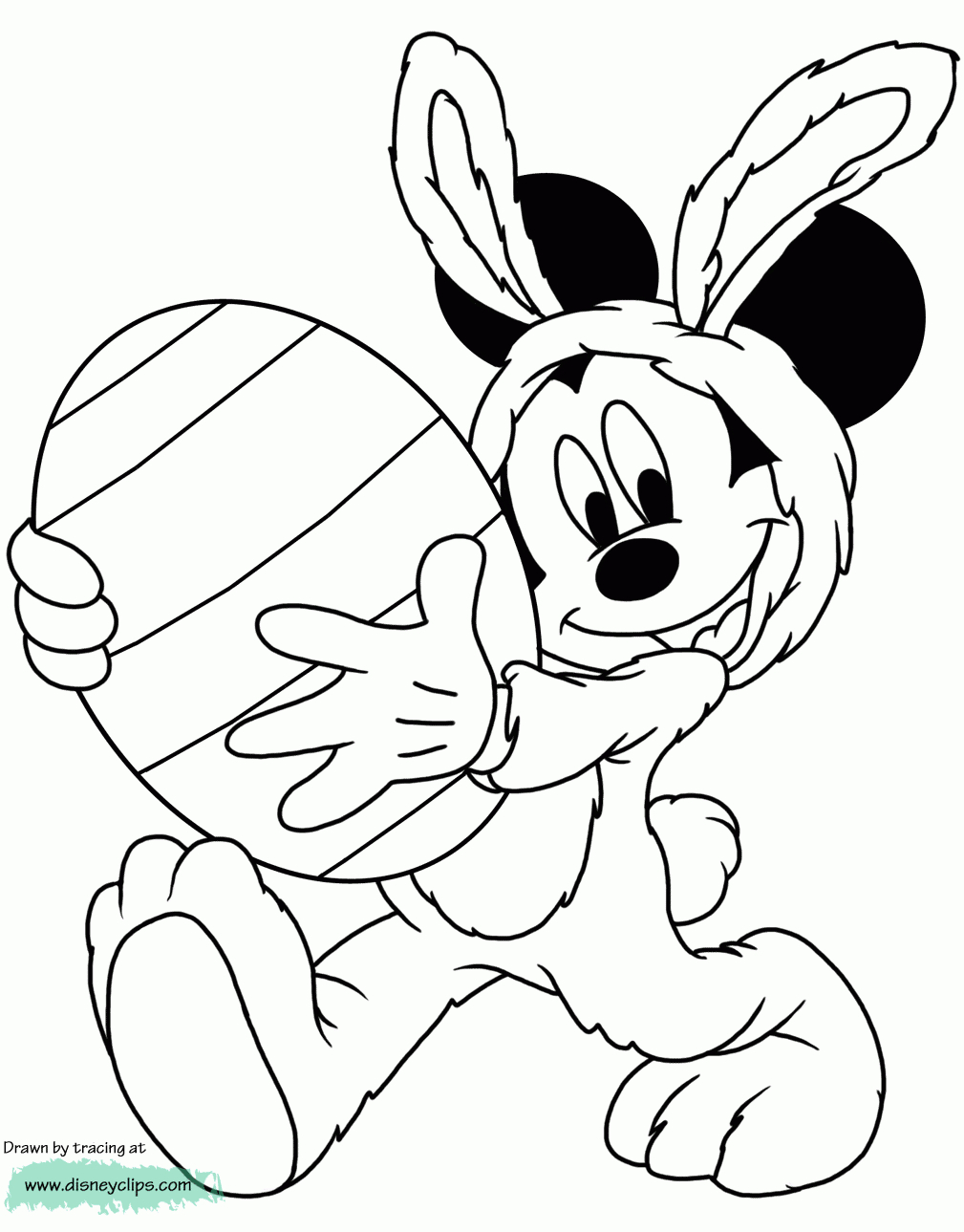 Printable Disney Easter Coloring Pages | Disneyclips within Disney Easter Printable Coloring Pages