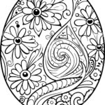 Printable Easter Egg Coloring Pages For Toddlers Hi Res Stock Within Printable Coloring Pages Of Easter Eggs
