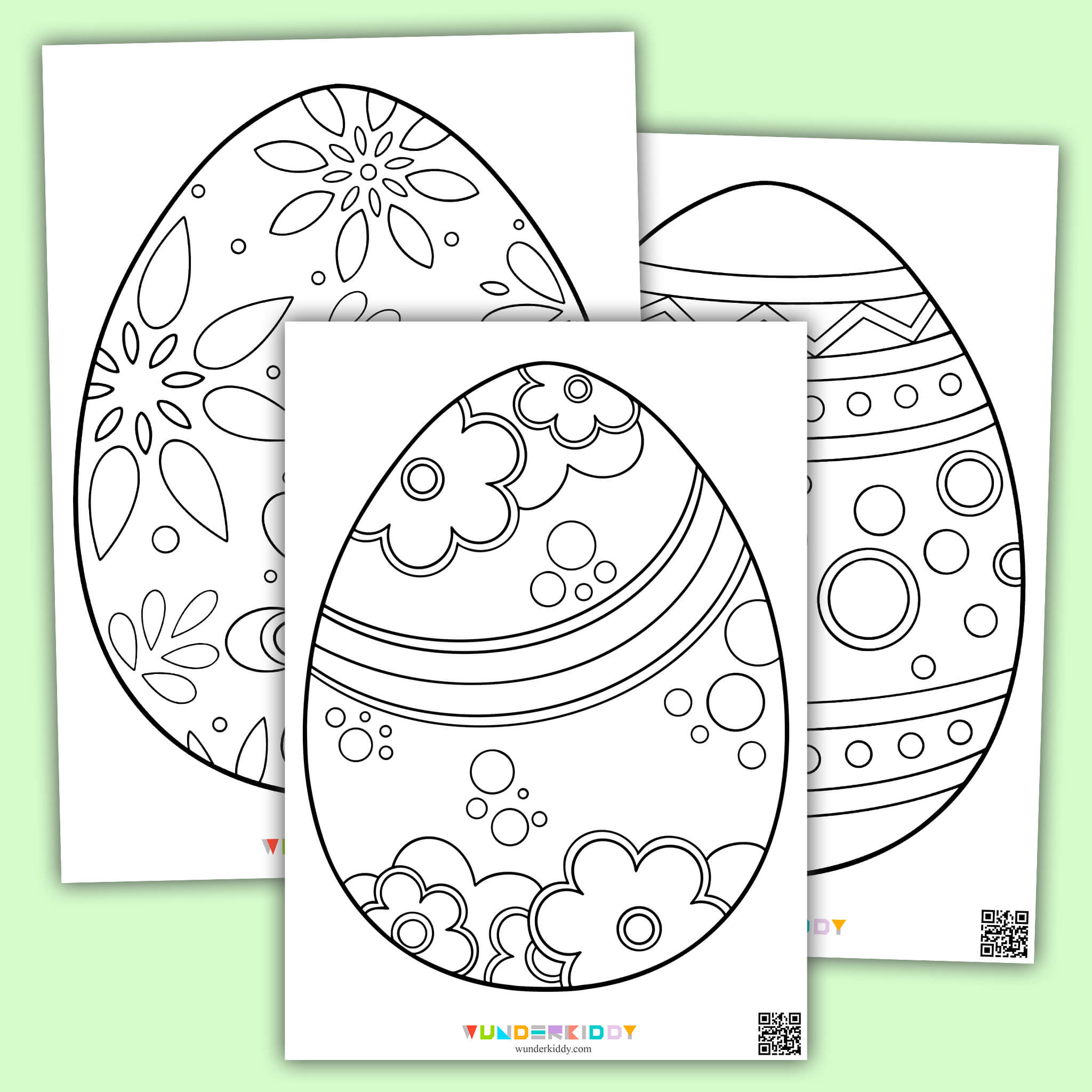 Printable Easter Egg Template And Colouring Page Pdf intended for Easter Eggs Printable Coloring Pages Free