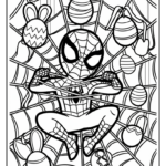 Spiderman Easter Coloring Pages (15 Free Printable Pdf Pages With Regard To Printable Superhero Easter Coloring Pages