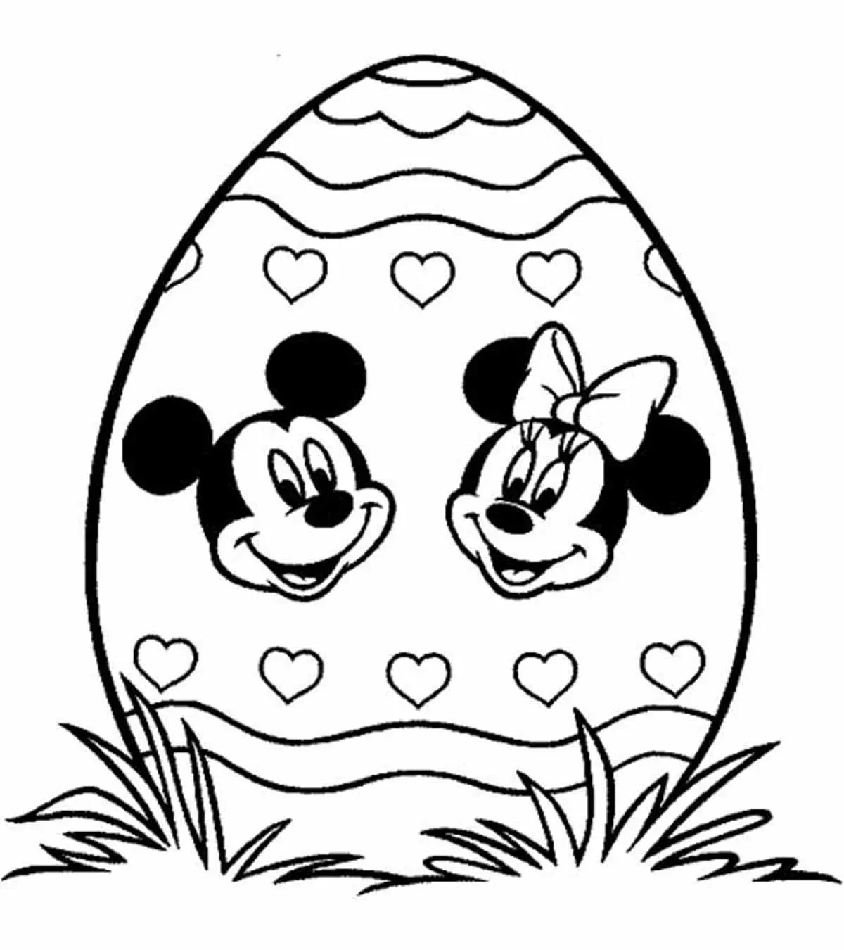 Top 10 Disney Easter Coloring Pages For Your Toddler throughout Disney Easter Printable Coloring Pages