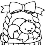 Top 10 Free Printable Easter Basket Coloring Pages Online Within Easter Basket Printable Coloring Pages