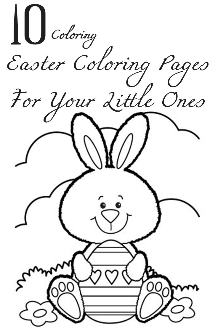 Top 25 Free Printable Easter Coloring Pages Online regarding Pinterest Printable Color Pages Easter For Children