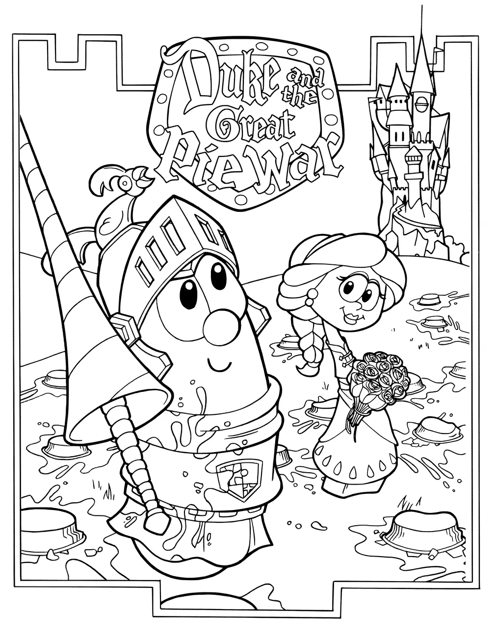 Veggietales Coloring Pages To Print - Free Printable Coloring Pages throughout Easter Veggsie Tales Coloring Pages Printable