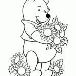 Winnie The Pooh Coloring Pages – Printable Coloring Pages. Free For Free Easter Pooh Bear Adult Coloring Pages Printable